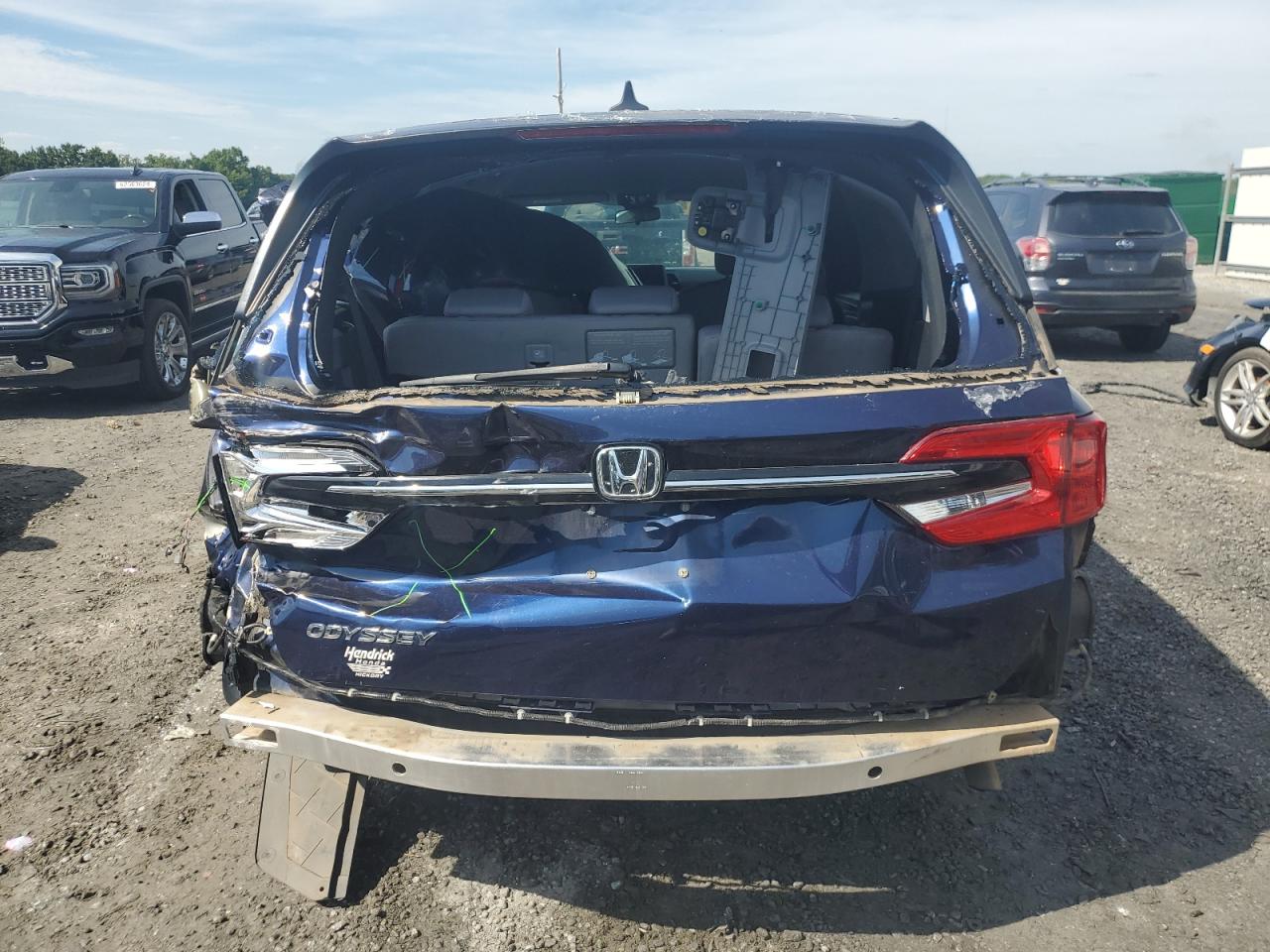 5FNRL6H5XNB035848 2022 Honda Odyssey Ex