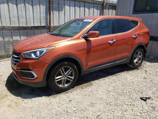 HYUNDAI SANTA FE S 2017 orange  gas 5XYZT3LB5HG449113 photo #1