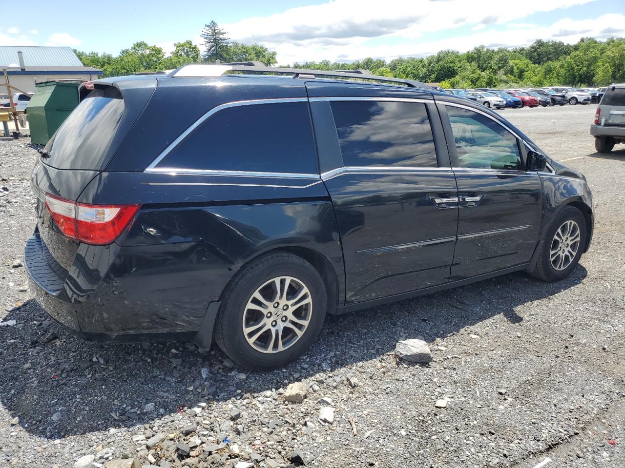 2012 Honda Odyssey Exl vin: 5FNRL5H67CB015587