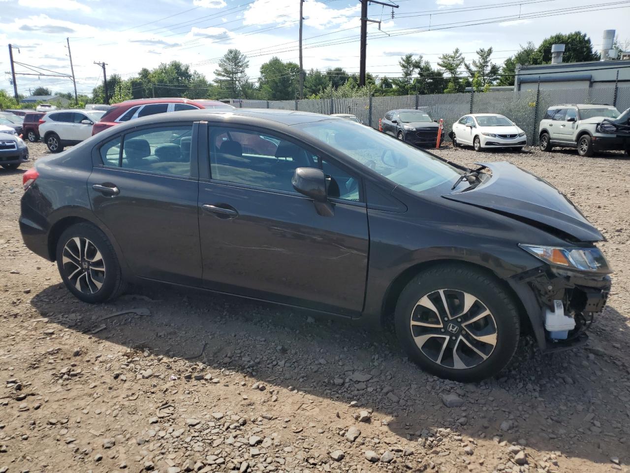 2013 Honda Civic Ex vin: 19XFB2F8XDE246306