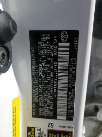 VIN 4T1B11HK2JU054780 2018 Toyota Camry, L no.13