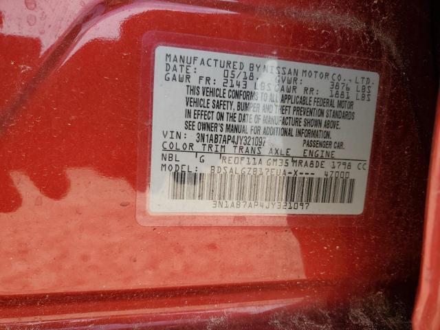 2018 NISSAN SENTRA S - 3N1AB7AP4JY321097