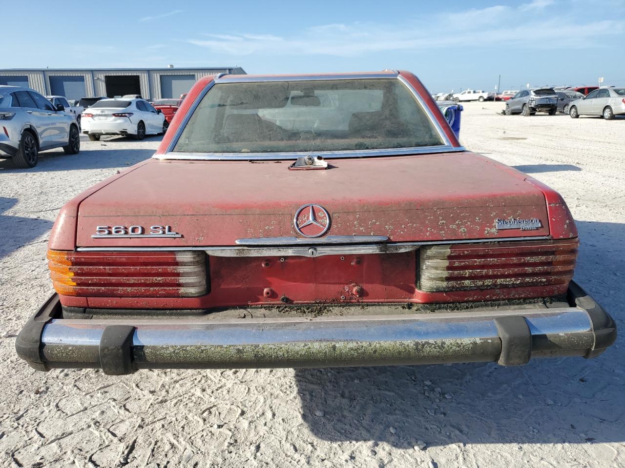 WDBBA48D5HA061370 1987 Mercedes-Benz 560 Sl