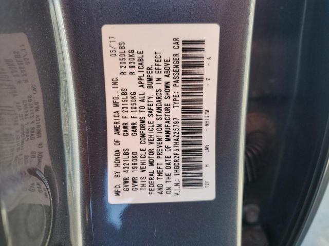 2017 HONDA ACCORD SPO 1HGCR2F57HA225797  65201264