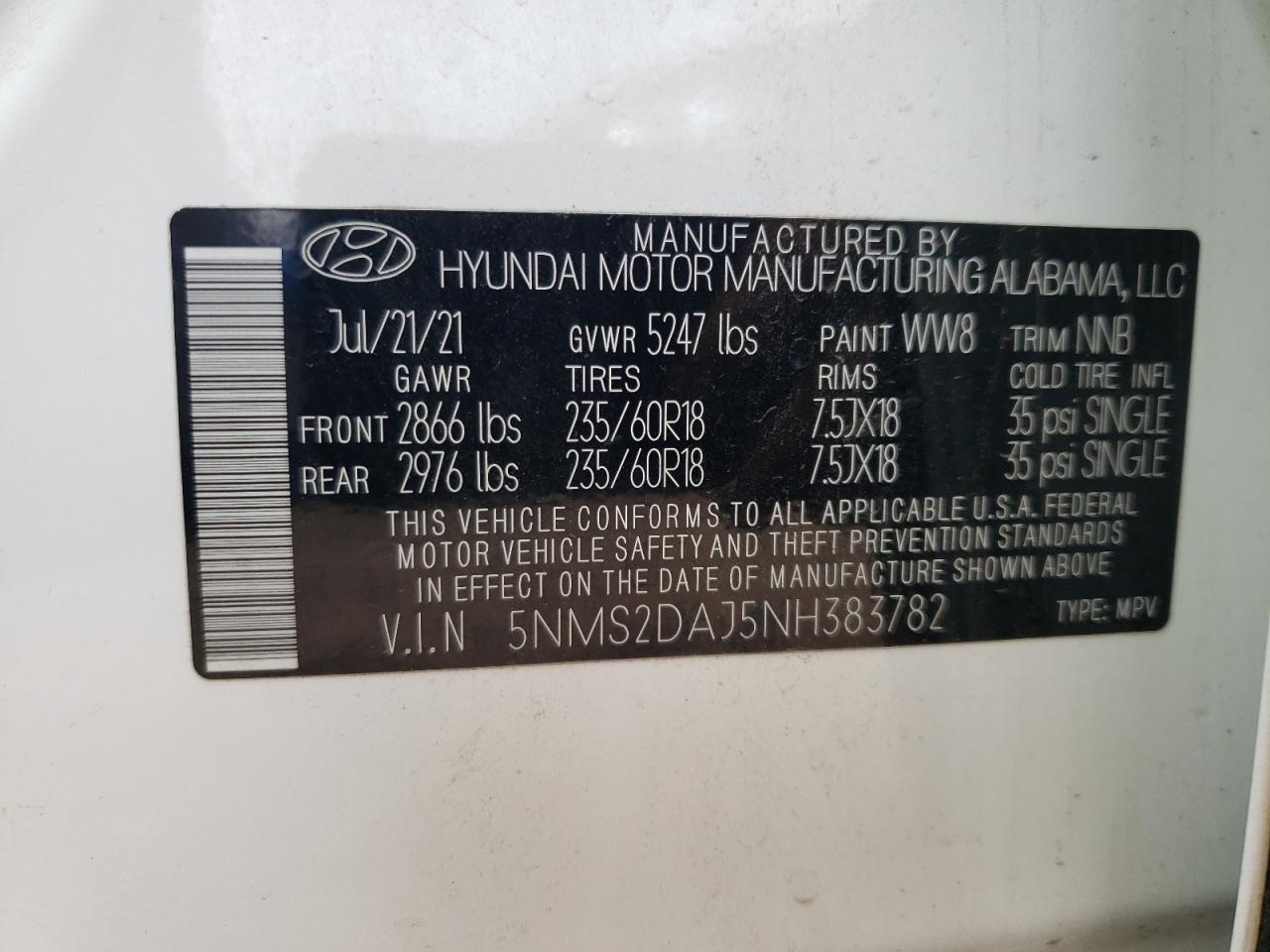 HYUNDAI SANTA FE SEL