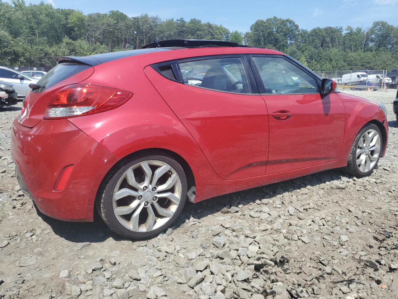 Lot #2919145667 2012 HYUNDAI VELOSTER