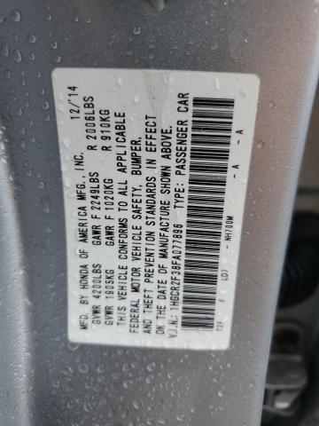 2015 HONDA ACCORD LX - 1HGCR2F38FA077896