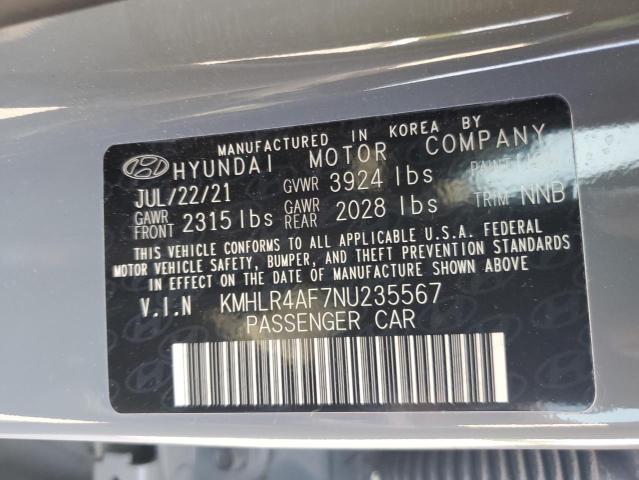 2022 HYUNDAI ELANTRA N - KMHLR4AF7NU235567