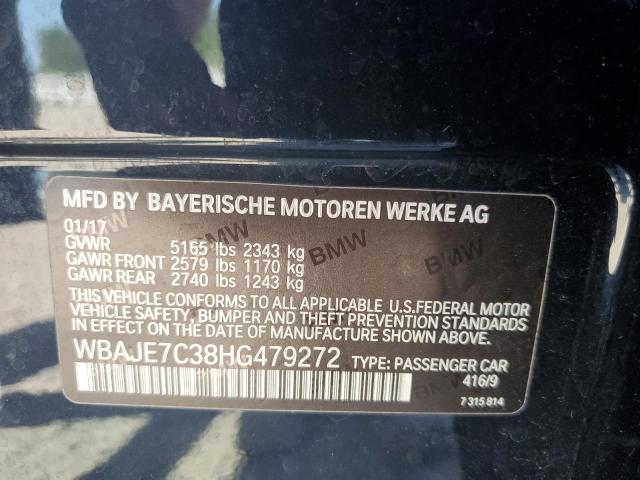 VIN WBAJE7C38HG479272 2017 BMW 5 Series, 540 XI no.13