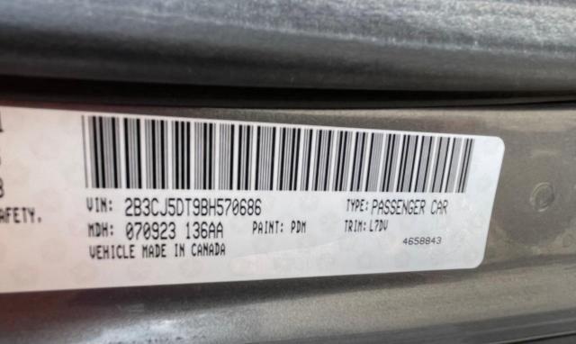 2011 Dodge Challenger R/T VIN: 2B3CJ5DT9BH570686 Lot: 63567374