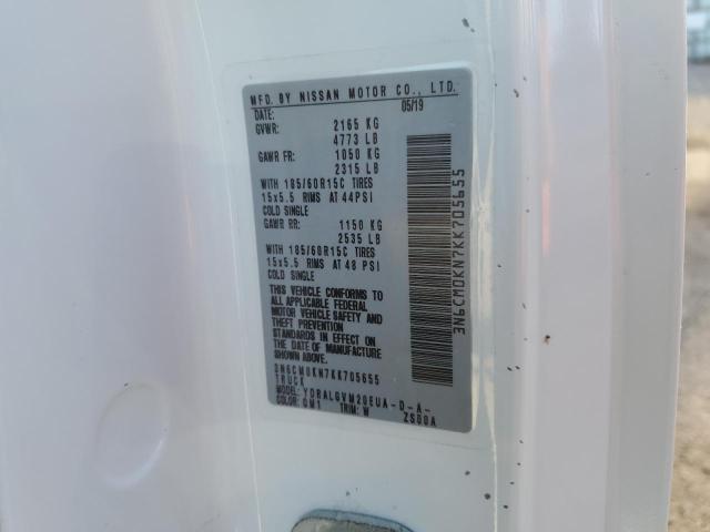 2019 Nissan Nv200 2.5S VIN: 3N6CM0KN7KK705655 Lot: 61896554