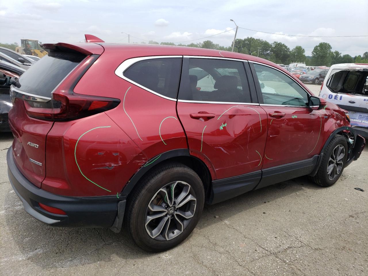 7FART6H86ME020180 2021 Honda Cr-V Exl