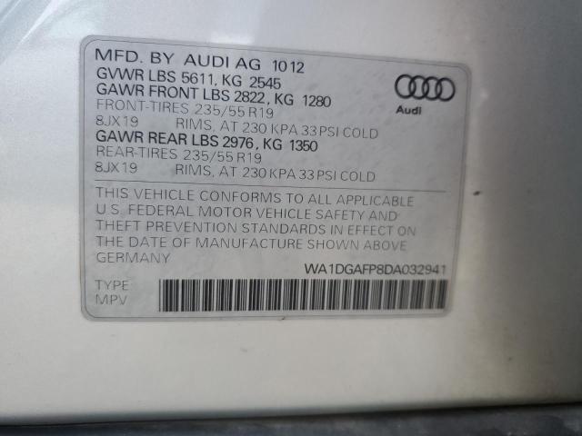 VIN WA1DGAFP8DA032941 2013 Audi Q5, Premium Plus no.13