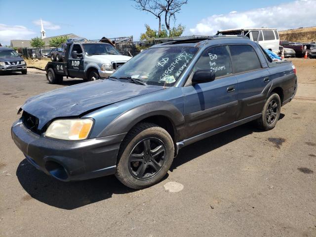 SUBARU BAJA SPORT 2006 blue  gas 4S4BT62C267102115 photo #1