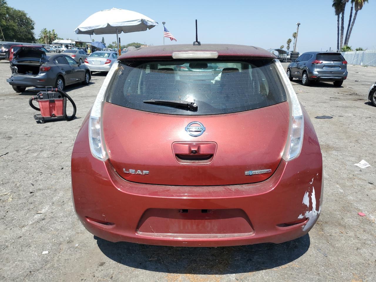 Lot #2852653854 2015 NISSAN LEAF S