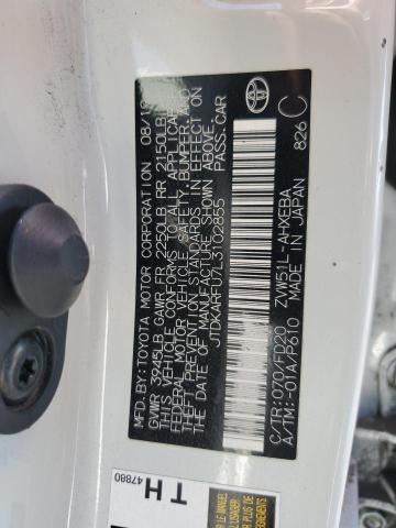 2020 TOYOTA PRIUS L - JTDKARFU7L3102855