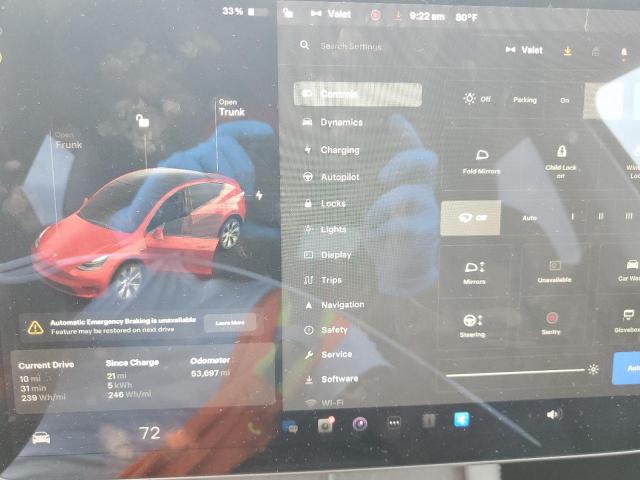 2021 TESLA MODEL Y - 5YJYGDEE4MF297663