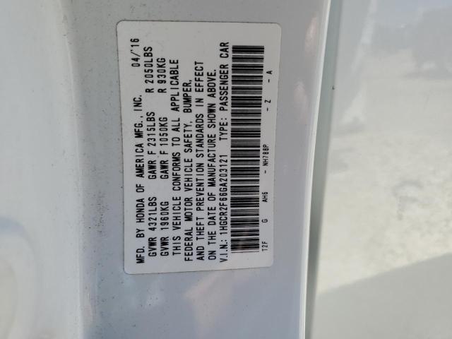 2016 HONDA ACCORD SPO - 1HGCR2F66GA203121