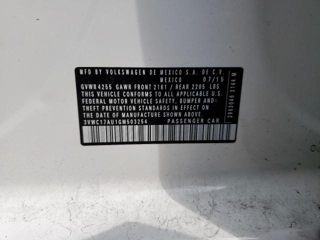 2016 VOLKSWAGEN GOLF SPORT - 3VWC17AU1GM503254