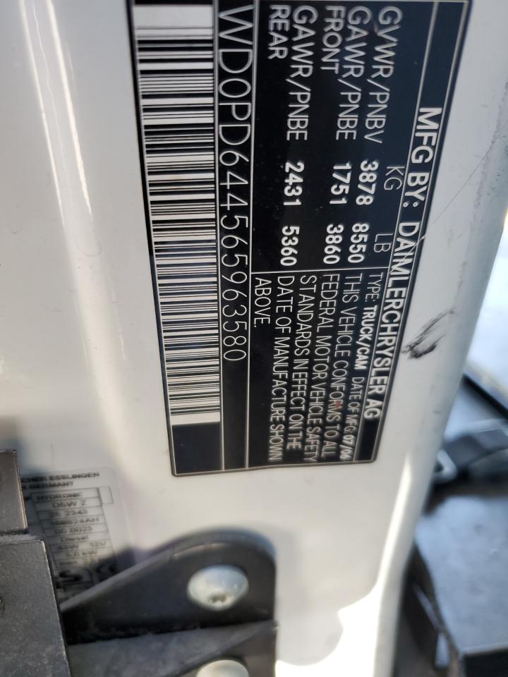 WD0PD644565963580 2006 Dodge Sprinter 2500