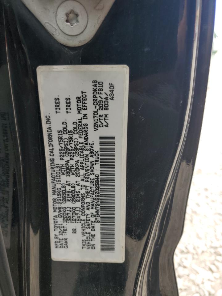 5TEWN72N22Z05840 2002 Toyota Tacoma Xtracab