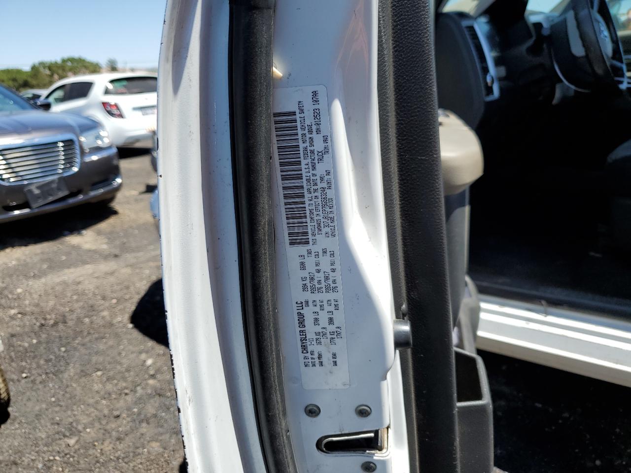 3D7JB1EP7BG563240 2011 Dodge Ram 1500