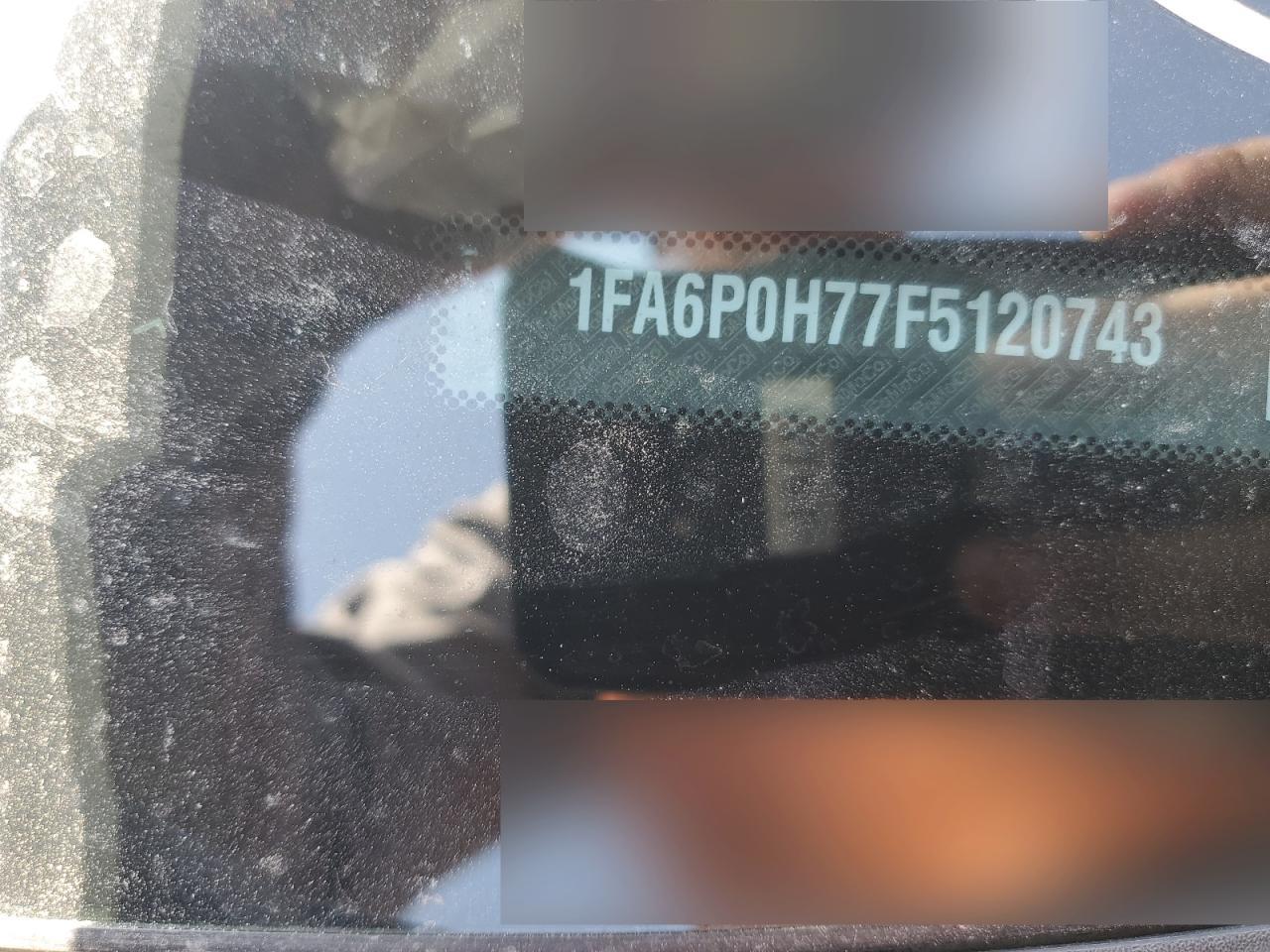 1FA6P0H77F5120743 2015 Ford Fusion Se