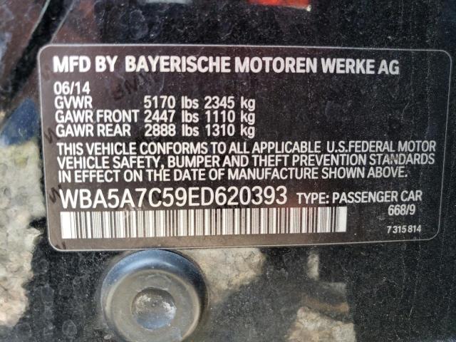 VIN WBA5A7C59ED620393 2014 BMW 5 Series, 528 XI no.13