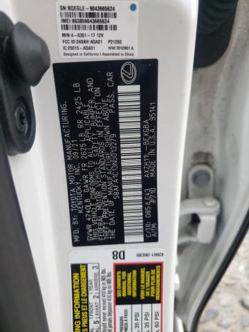 2022 Lexus Es 300H Base VIN: 58AFA1C13NU013279 Lot: 61861984