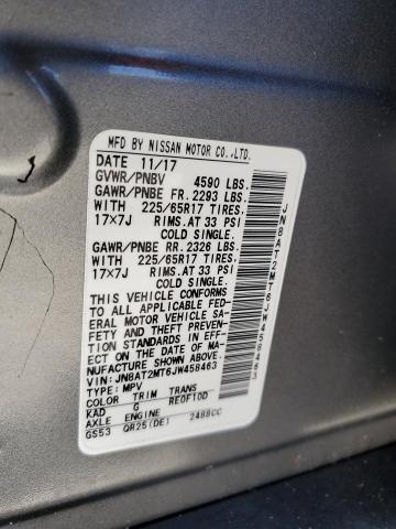 2018 NISSAN ROGUE S - JN8AT2MT6JW458463