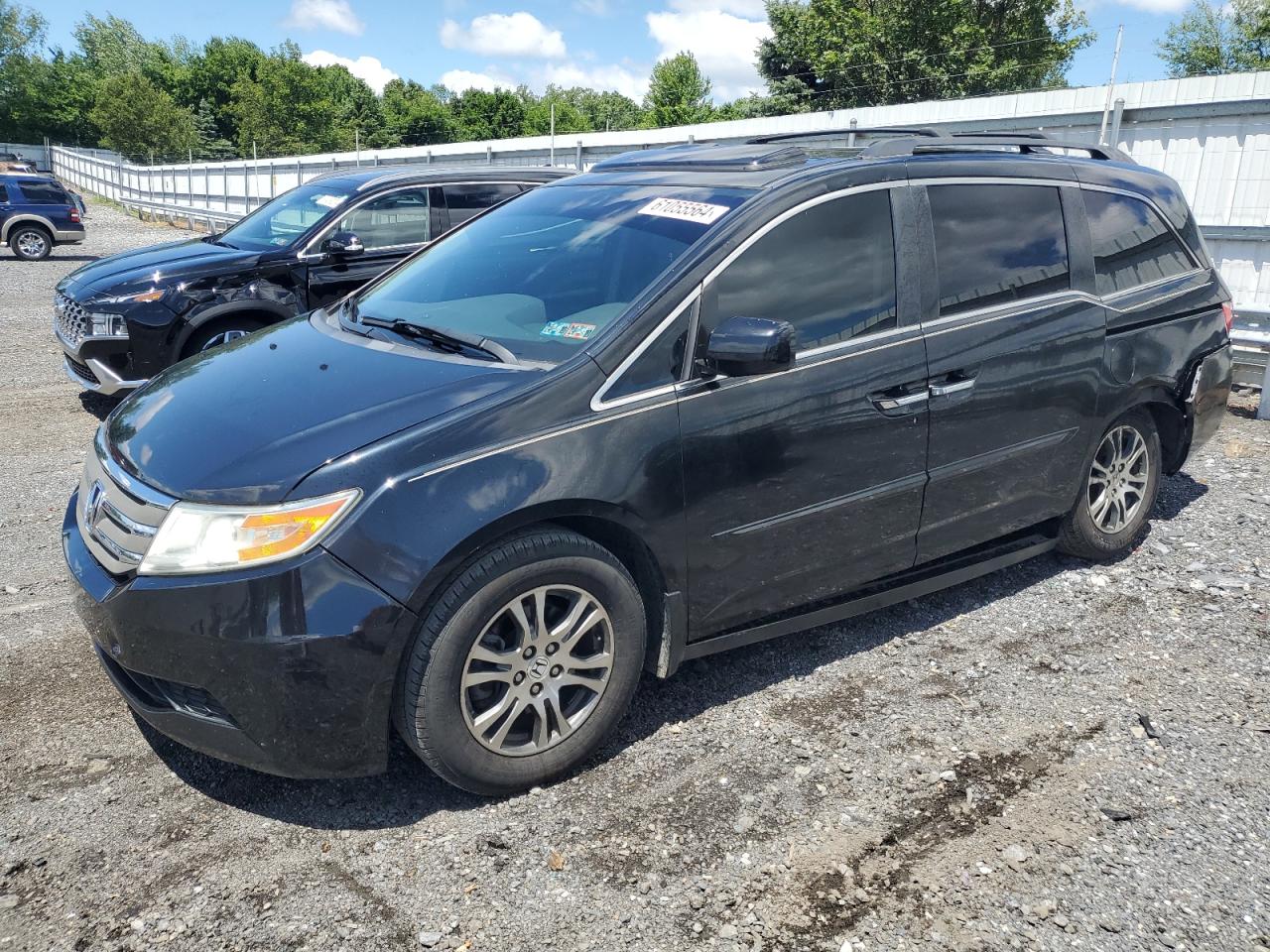 2012 Honda Odyssey Exl vin: 5FNRL5H67CB015587