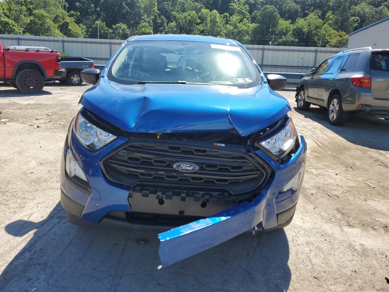 2022 Ford Ecosport S vin: MAJ6S3FL4NC476075