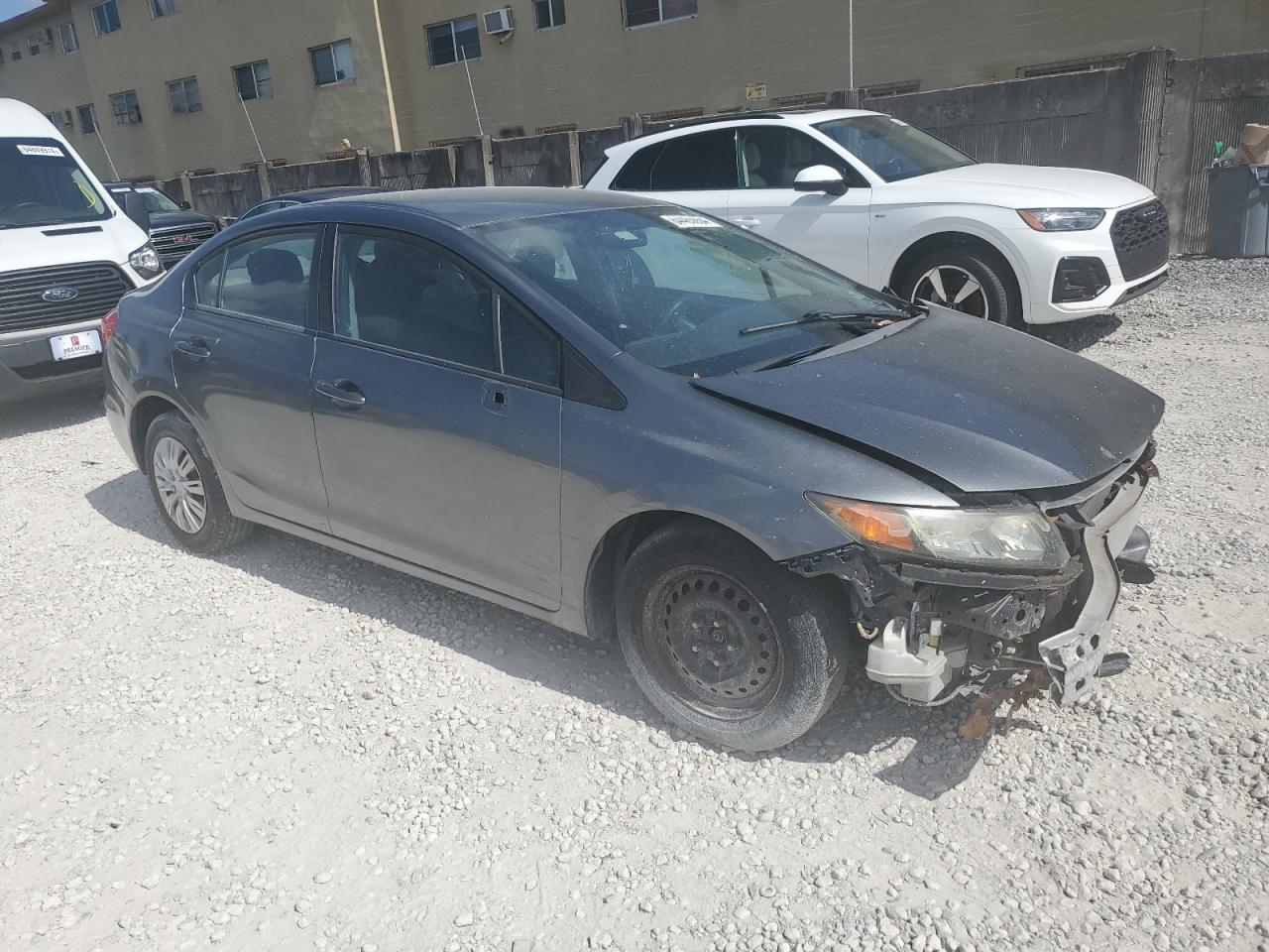 Lot #2712672609 2012 HONDA CIVIC LX