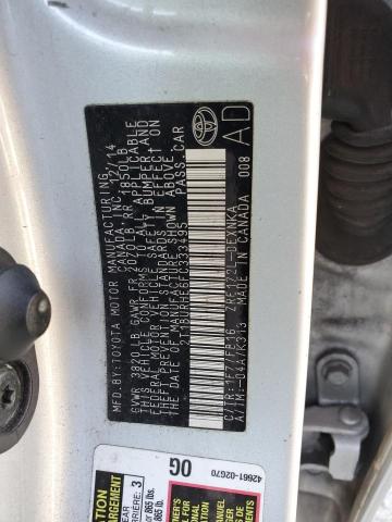 2015 TOYOTA COROLLA L - 2T1BURHE6FC333495