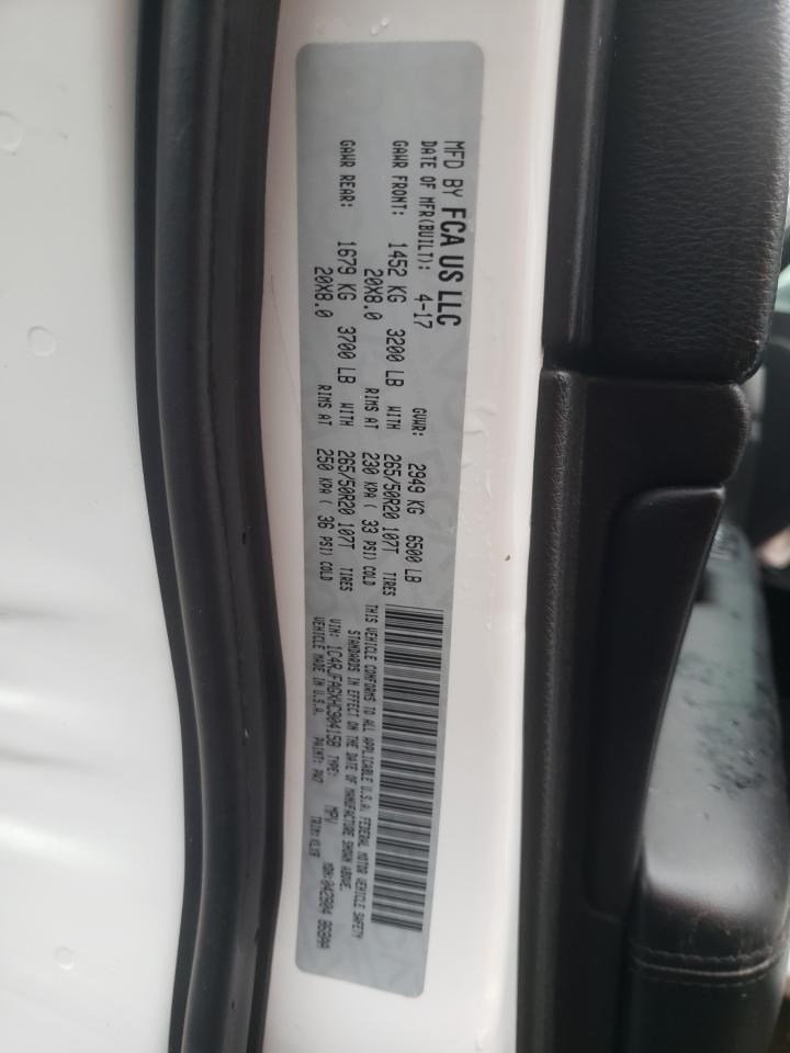 1C4RJFAGXHC904158 2017 Jeep Grand Cherokee Laredo