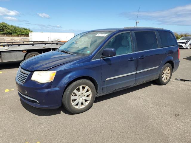 CHRYSLER TOWN & COU 2013 blue  flexible fuel 2C4RC1BG1DR540712 photo #1