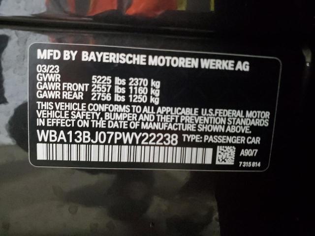 2023 BMW 530 XI - WBA13BJ07PWY22238