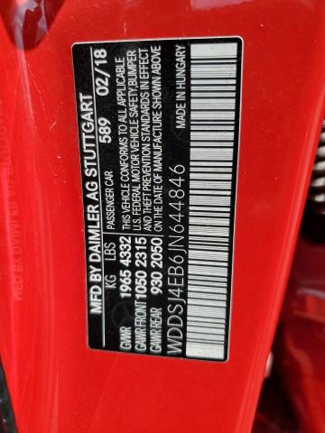 2018 MERCEDES-BENZ CLA 250 - WDDSJ4EB6JN644846