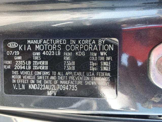 2020 Kia Soul Lx VIN: KNDJ23AU2L7094735 Lot: 61556324