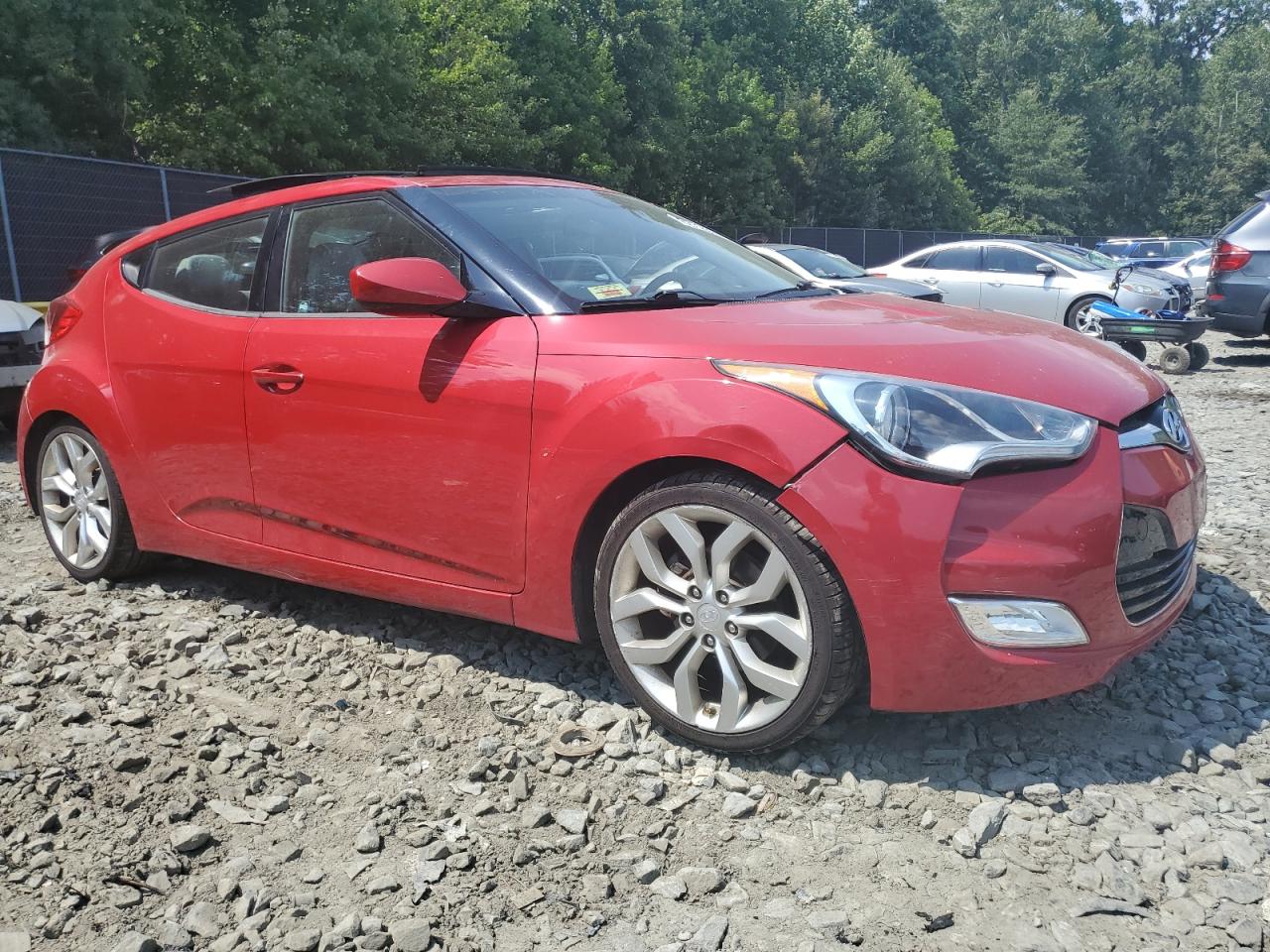 Lot #2919145667 2012 HYUNDAI VELOSTER