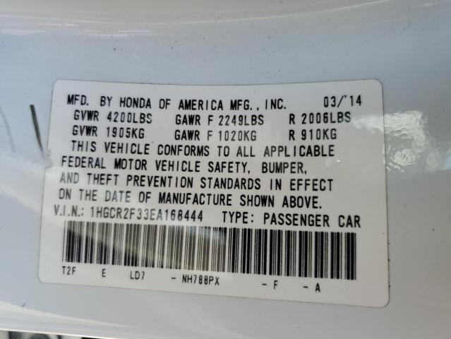 1HGCR2F33EA168444 2014 Honda Accord Lx