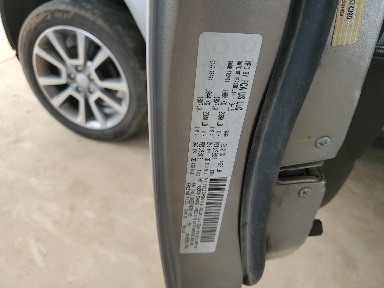 1C4NJCEA8GD574399 2016 Jeep Compass Latitude