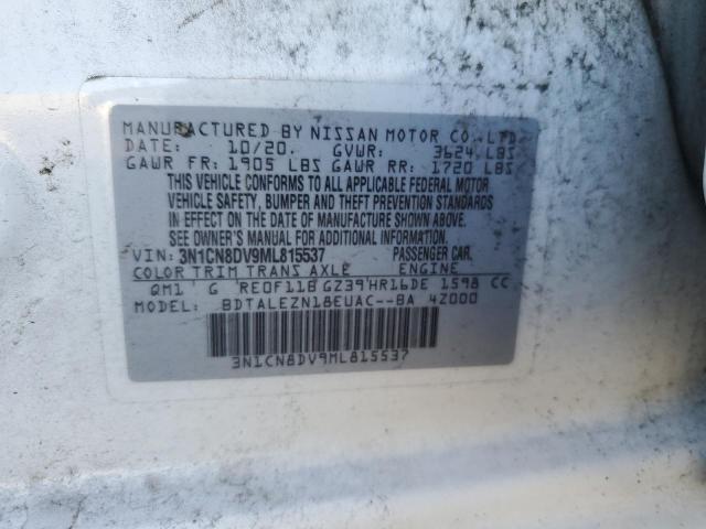 2021 NISSAN VERSA S - 3N1CN8DV9ML815537