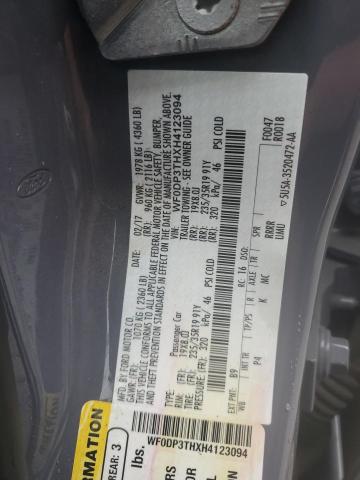 2017 FORD FOCUS RS WF0DP3THXH4123094