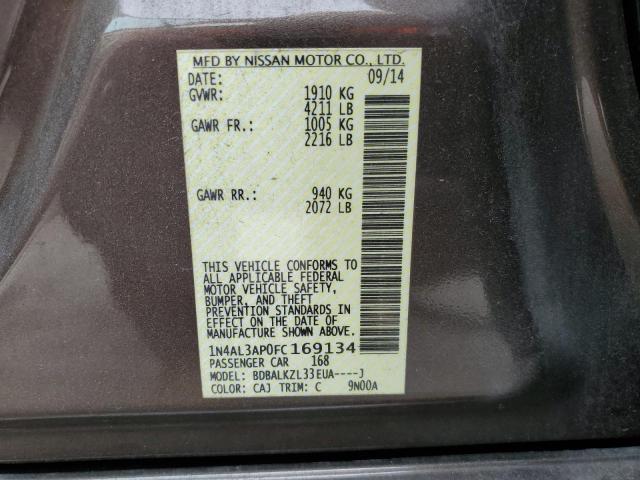 1N4AL3AP0FC169134 2015 NISSAN ALTIMA - Image 12