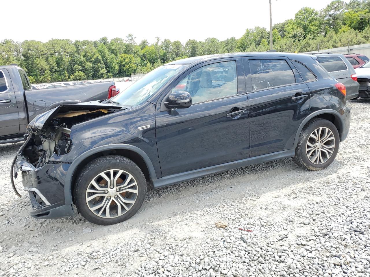 2018 Mitsubishi Outlander Sport Es vin: JA4AP3AU2JZ000799