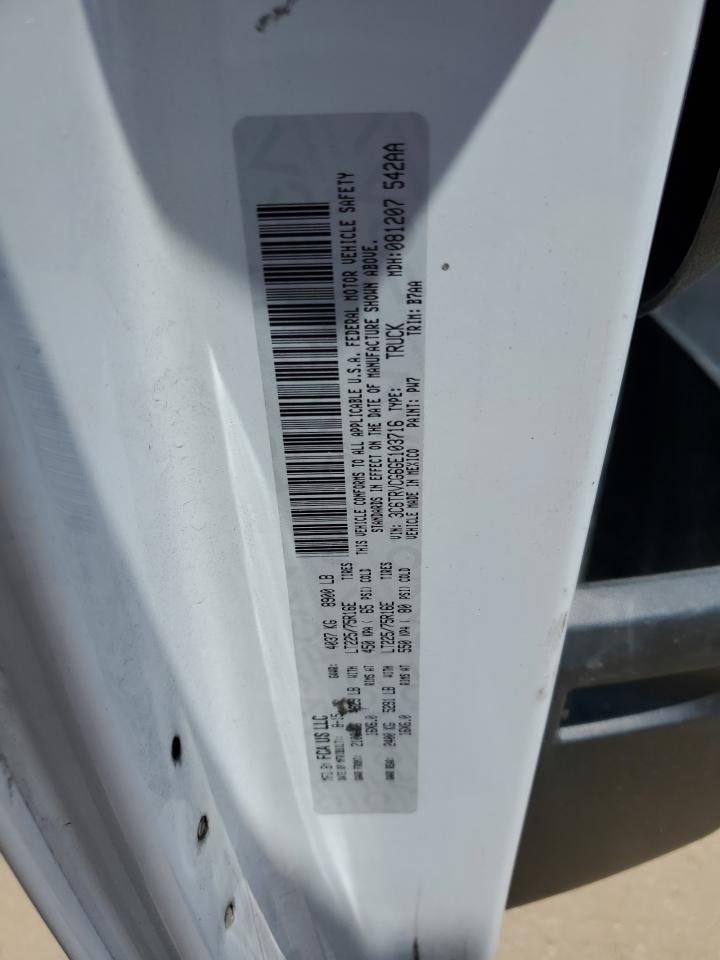 3C6TRVCG6GE103716 2016 Ram Promaster 2500 2500 High