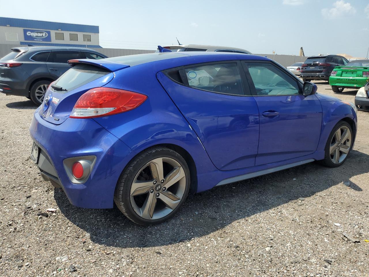 KMHTC6AEXEU207220 2014 Hyundai Veloster Turbo