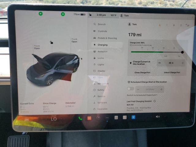 2024 TESLA MODEL Y - 7SAYGDEE1RF064558