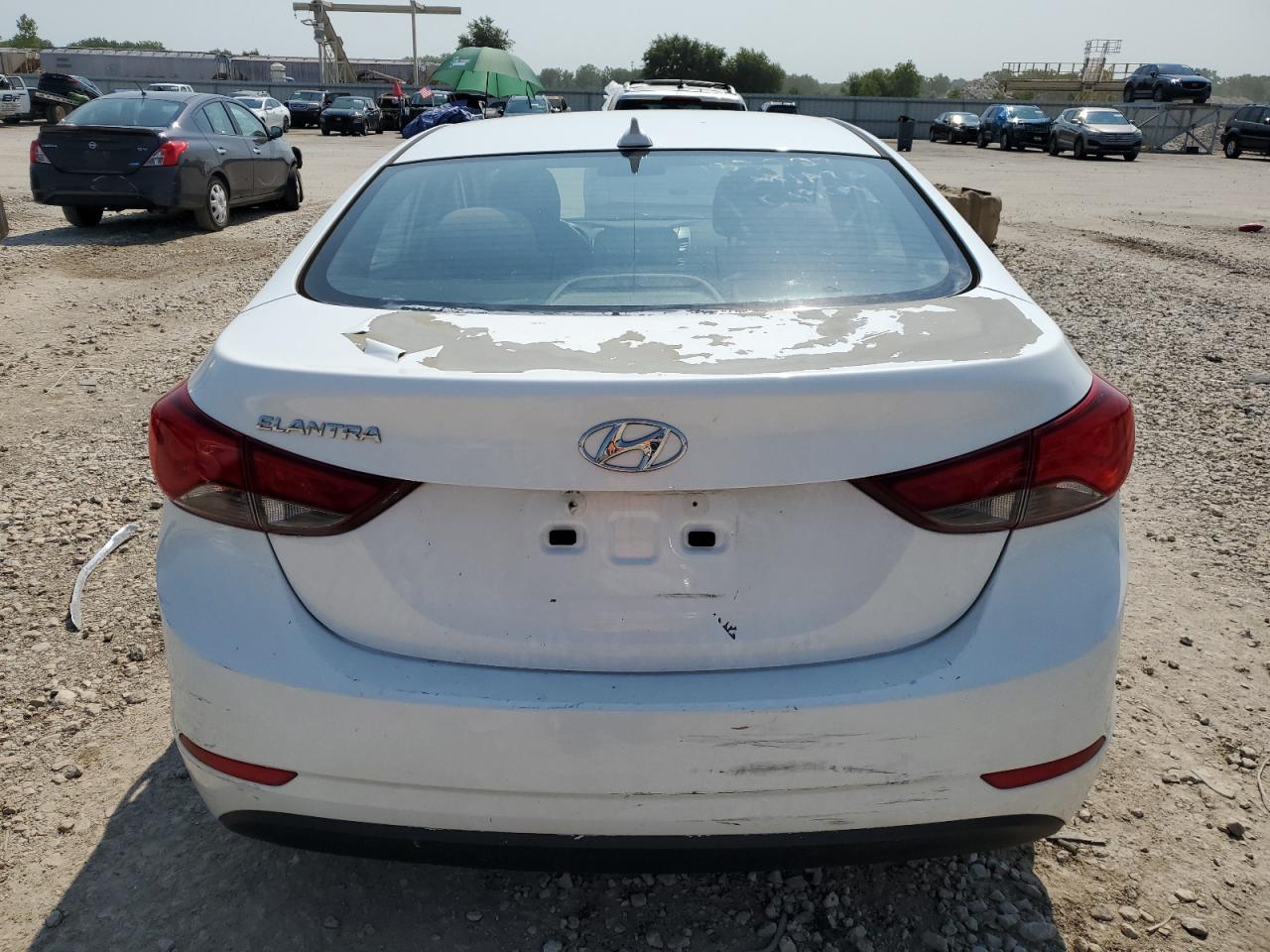 2016 Hyundai Elantra Se vin: 5NPDH4AEXGH730121